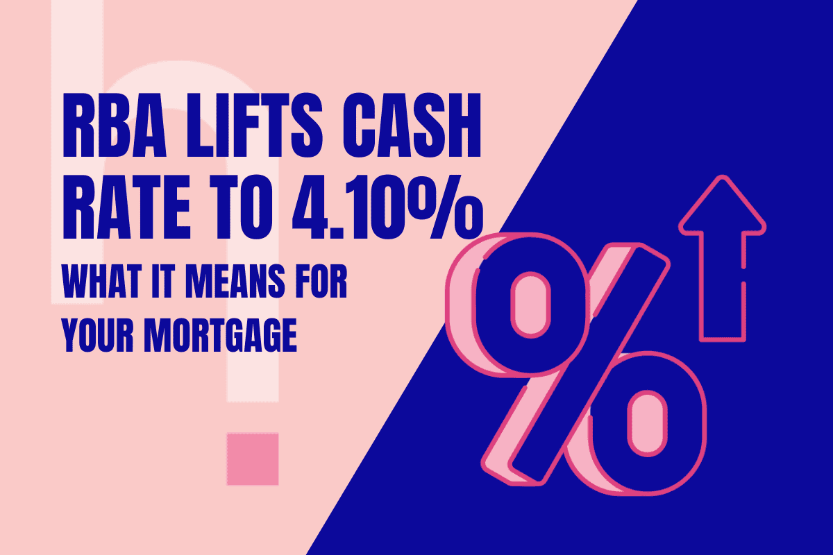 RBA Lifts Cash rate to 4.10% for march 2026 - what it means for your mortgage